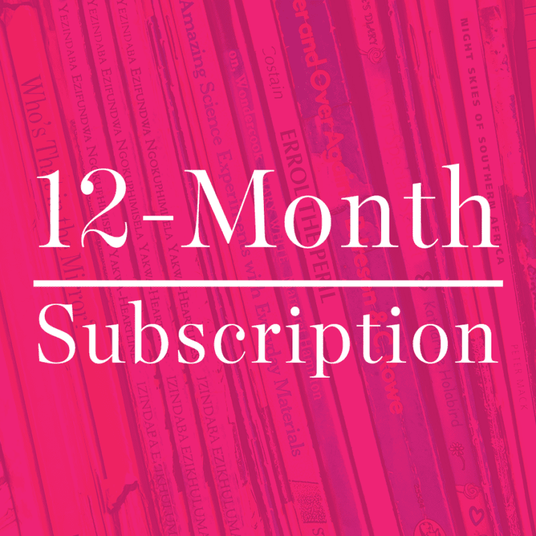 Prepaid Twelve Month Early Chapter Book Subscription