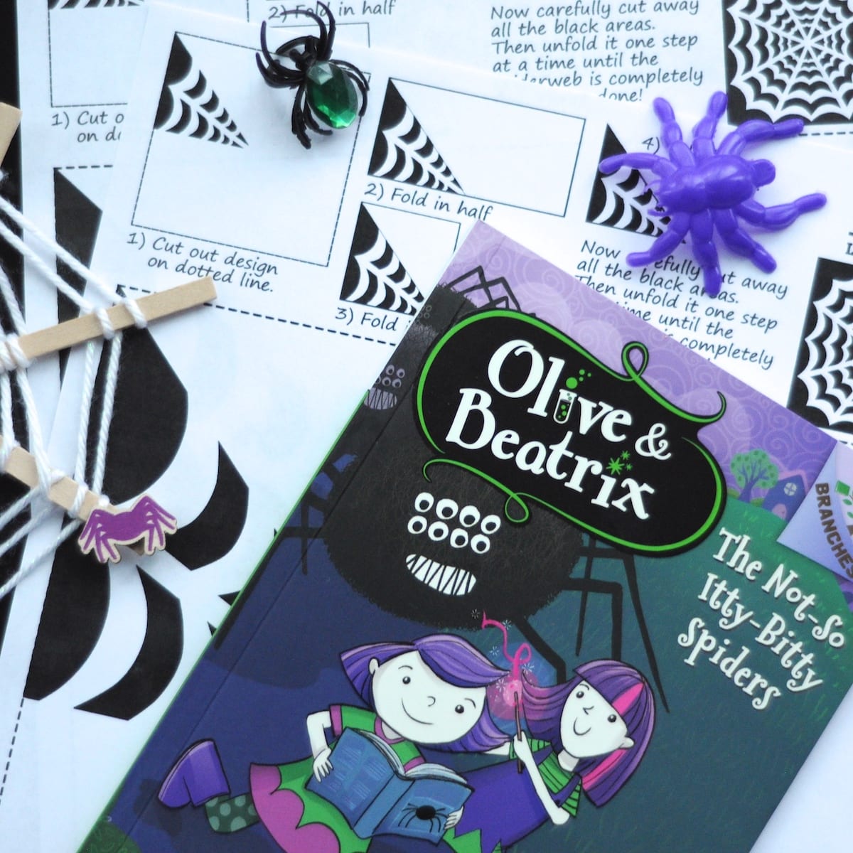 Olive & Beatrix: The Not-So-Itty-Bitty Spiders Activity Box