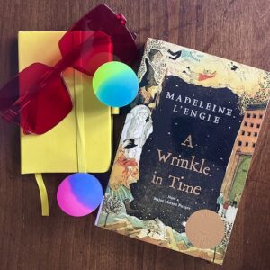 A Wrinkle in Time Chapter Book Activity Box